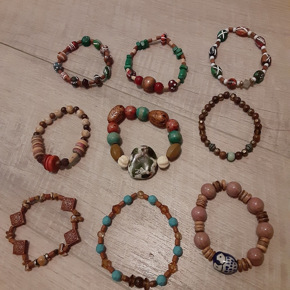 Tribal bracelets for @raeollie love
